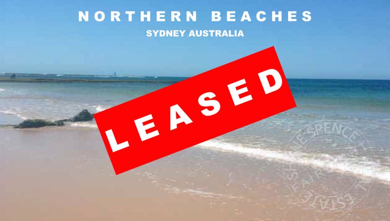 Sydney NSW Manly Fairlight Leased