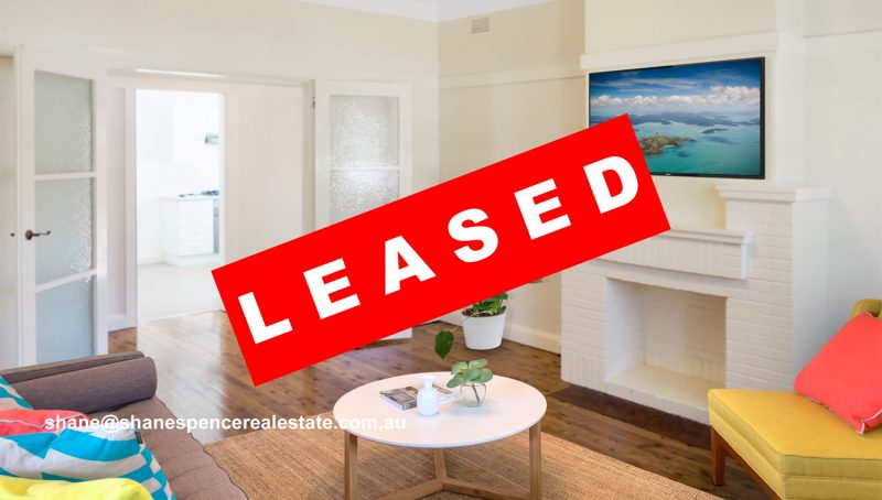 Lease Rent real estate agent shane spence Balgowlah