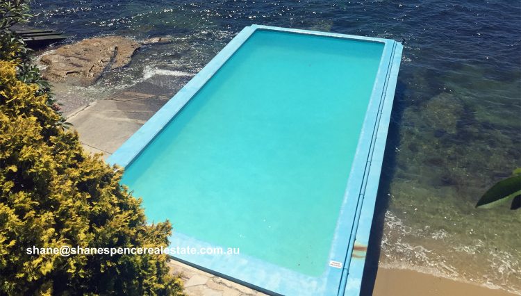 Harbourside pool at The Moorings 11 Addison Road, Manly